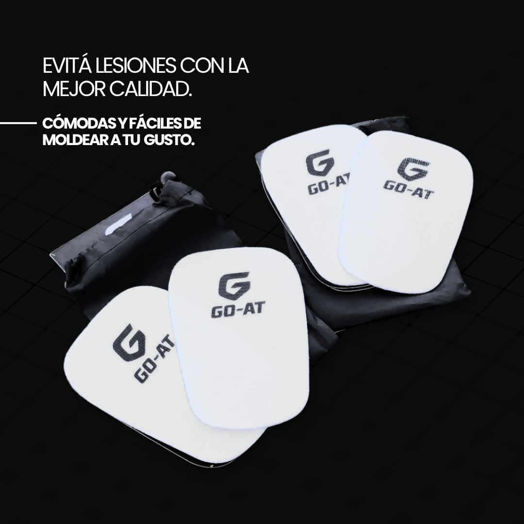 Canilleras termomoldeables