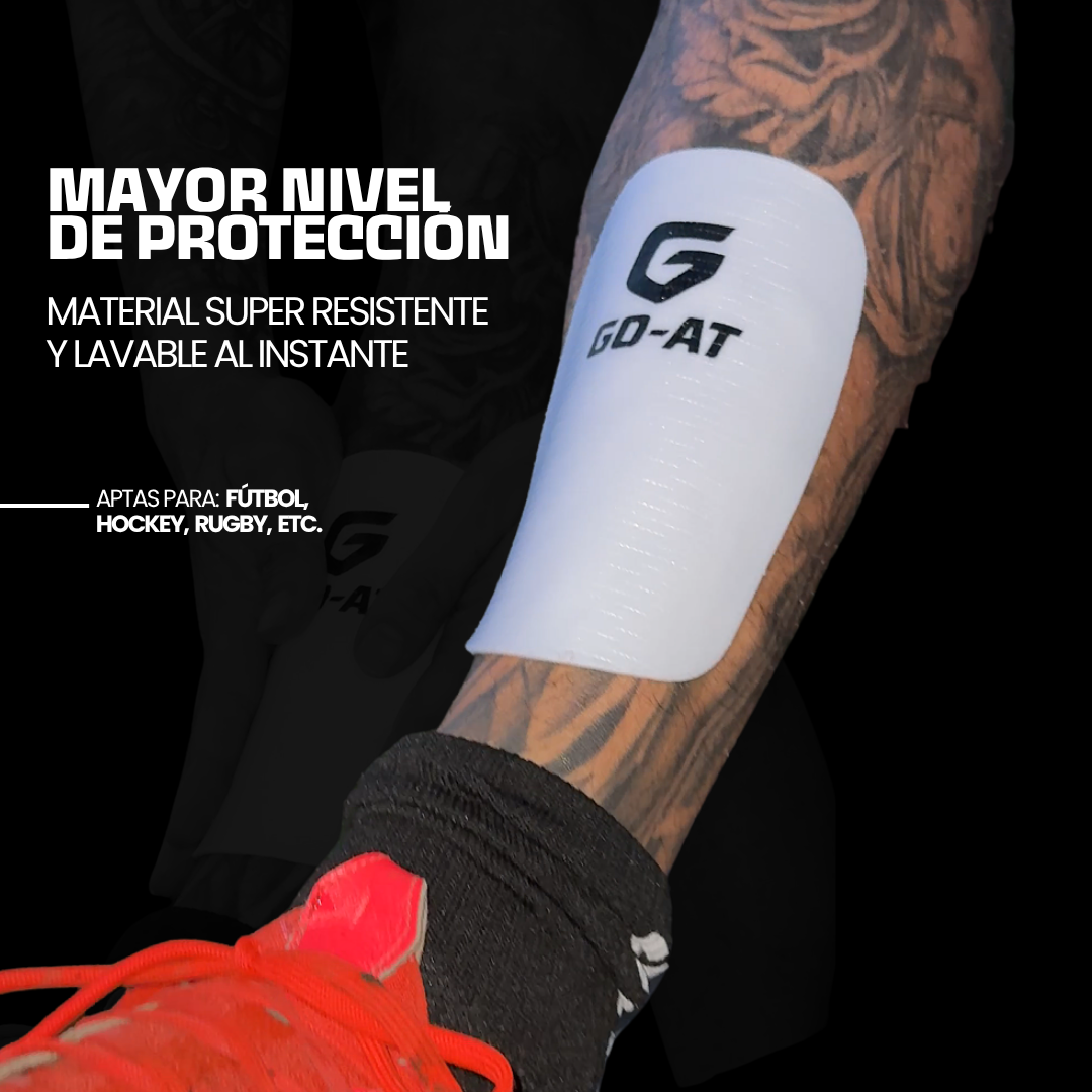 Canilleras termomoldeables